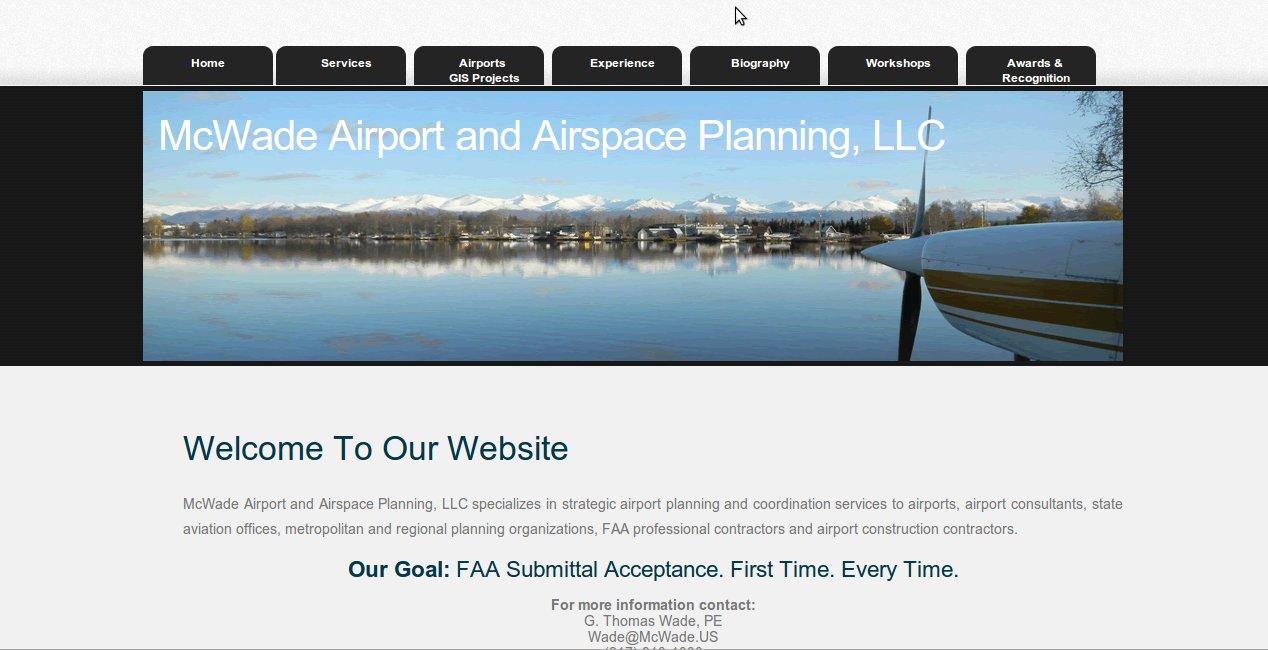 McWade Airport and Airspace Planning